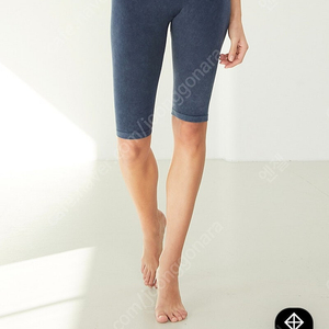 잇존어패럴 5부 레깅스 PS012 NAVY FADE SM