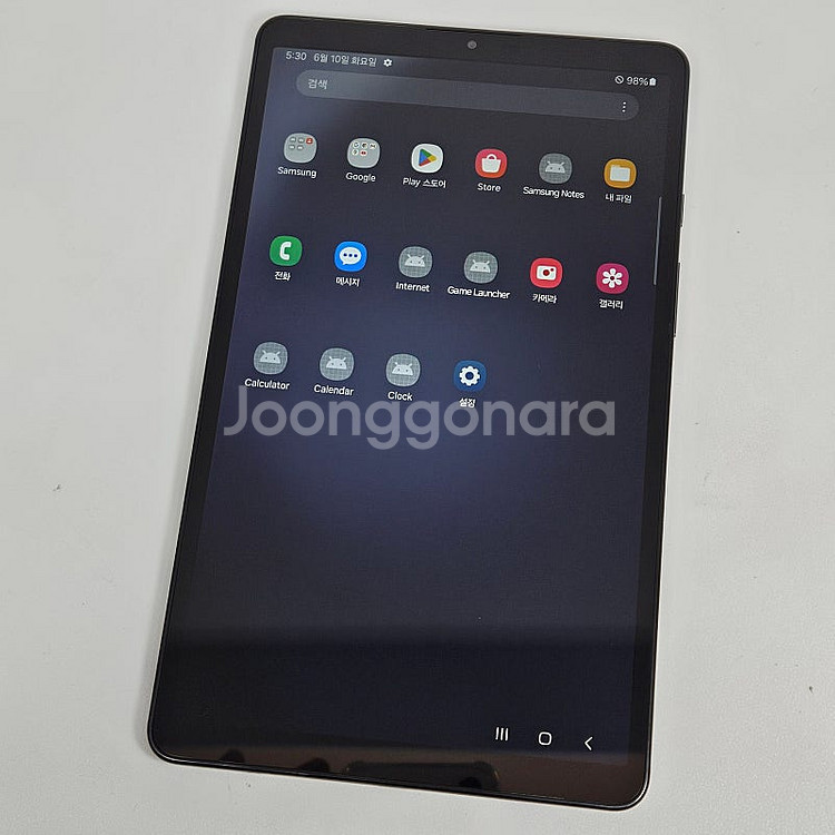 자급제 갤럭시 탭A9 64GB 그레이, 풀박스+외관깔끔...--7