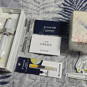 [세일러 앙코라 4주년 ] 한정만년필 거래합니다 (조금인하)