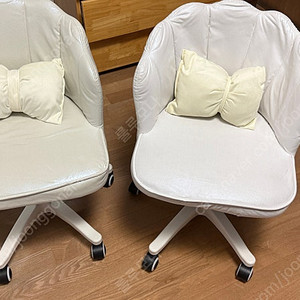 회전의자 사용안한 새상품 2개일괄 (네일샵 추천)