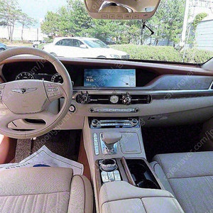 제네시스 G90 중고 제네시스 중고 가격 검정색 2021년식 3.3 T AWD 프리미엄 럭셔리 중고자동차