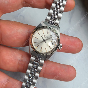 [정품] 롤렉스 여성용 데이저스트 실버 다이얼 빈티지 (Rolex Women's Datejust Silver Dial)