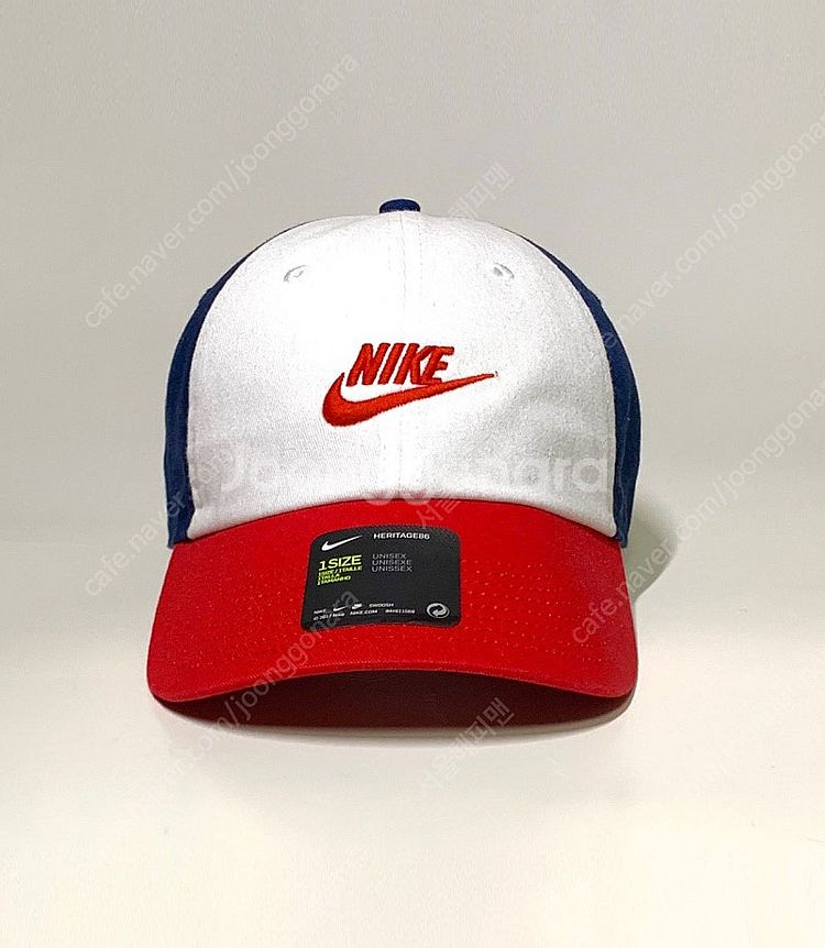 (초레어) NIKE 나이키 헤리티지86 레드/네이비/화...--1