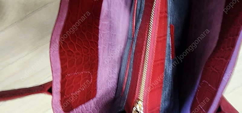 여성가방 악어패턴 소가죽가방--6