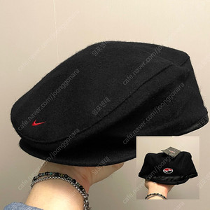 (M)90s 나이키 스포츠 코튼 빈티지 베레모 캡 모자