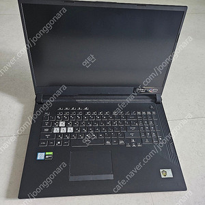 고장불량 외관A급 ASUS ROG STRIX G731GU-EV005 노트북 / i7-9750H GTX1660 Ti (수원 16만)