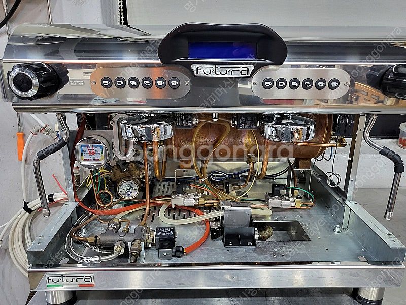 포투라F100 커피머신 마캅MXD자동그라인더 포함--6