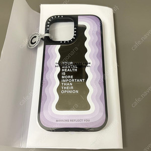 [새제품] 아이폰16 케이스티파이 미러케이스