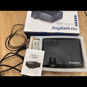 (정품풀박스)(상태 SS) 휴대폰 미러링 애니빔 lp80 plus2