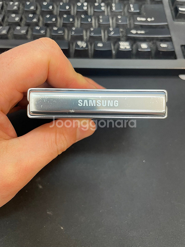 갤럭시Z플립5 민트 256GB 무잔상 상태좋은 중고38...--3