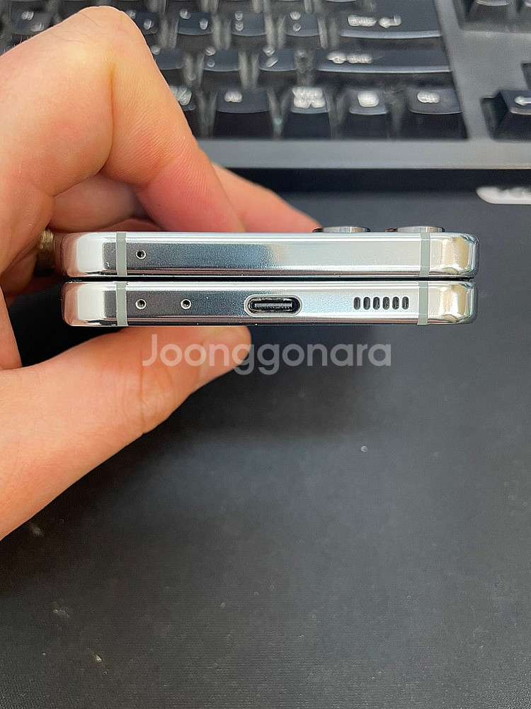 갤럭시Z플립5 민트 256GB 무잔상 상태좋은 중고38...--5
