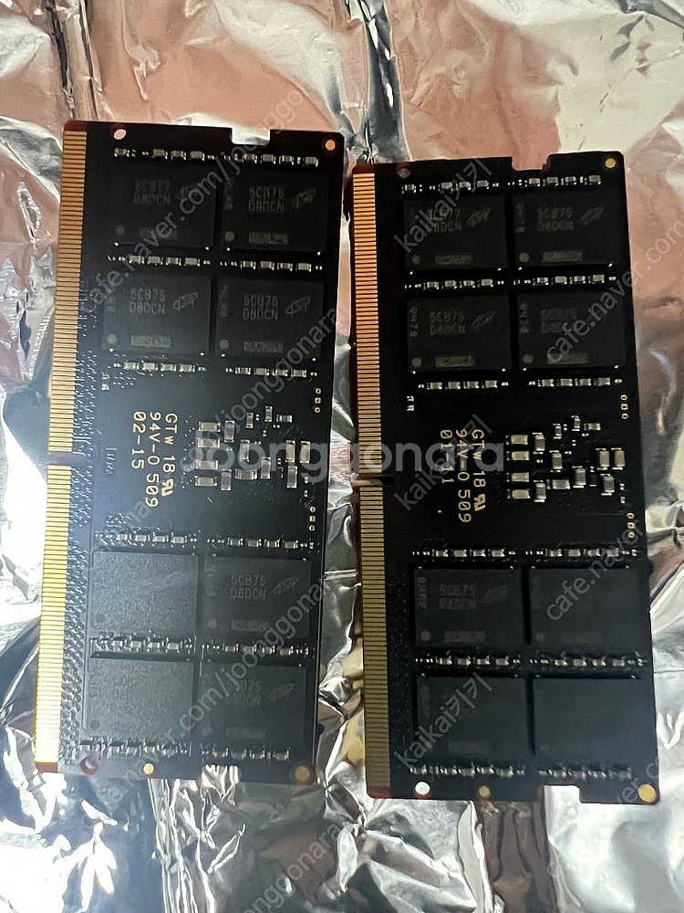 마이크론 ddr5 5600 32gb 노트북램 2개 팝니다--1
