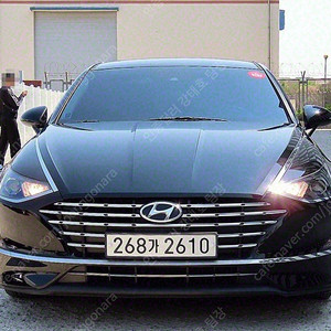 현대 쏘나타 중고 소나타 DN8 중고 검정색 2021년식 26,873km 스마트 중고자동차