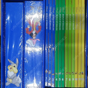 디즈니 월드 오브 잉글리시 Disney's World of English - 책 12권 외 - 50,000원