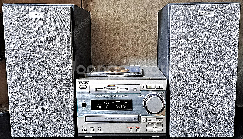 소니 MD/CD 미니 하이파이 콤포넌트 시스템 (DHC...--1