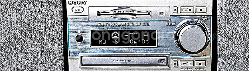 소니 MD/CD 미니 하이파이 콤포넌트 시스템 (DHC...--0