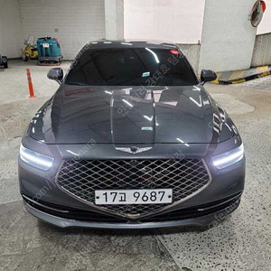 제네시스 G90 중고 제네시스 중고 가격 회색 2019년식 3.8 GDI AWD 프레스티지 중고자동차