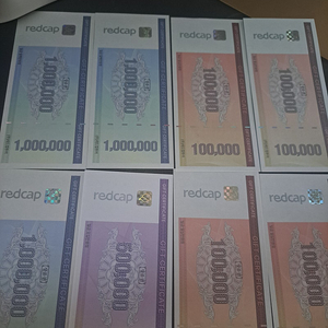 레드캡투어 상품권 390만원