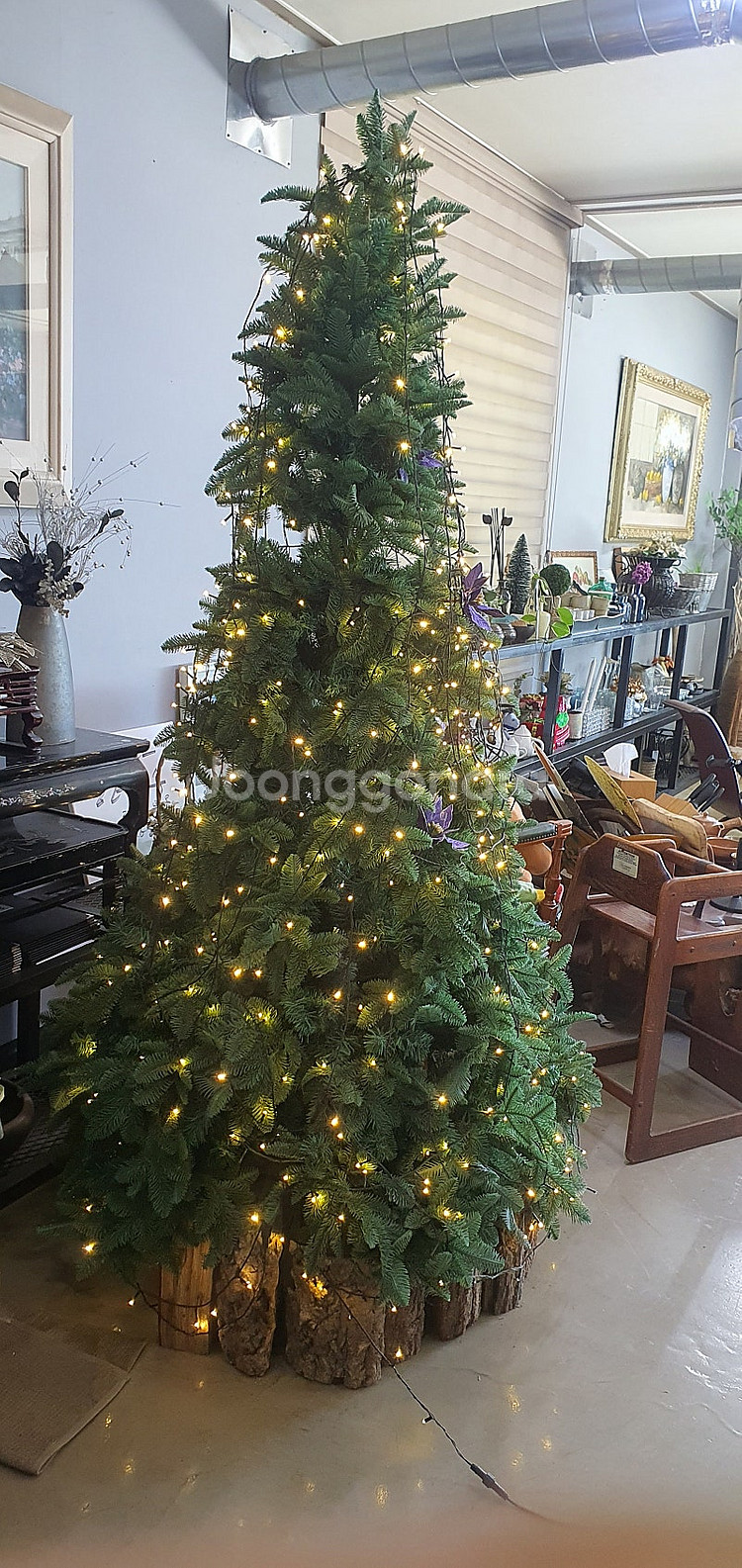 대형트리와전구셋트--1