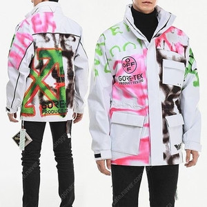 오프화이트 고어텍스 바람막이