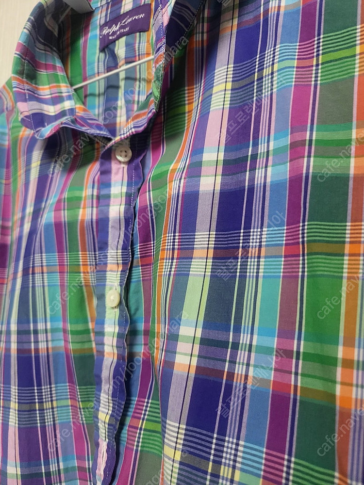 랄프로렌 퍼플라벨 / 체크셔츠 /  16.5(105-110 사이즈) 이미지
