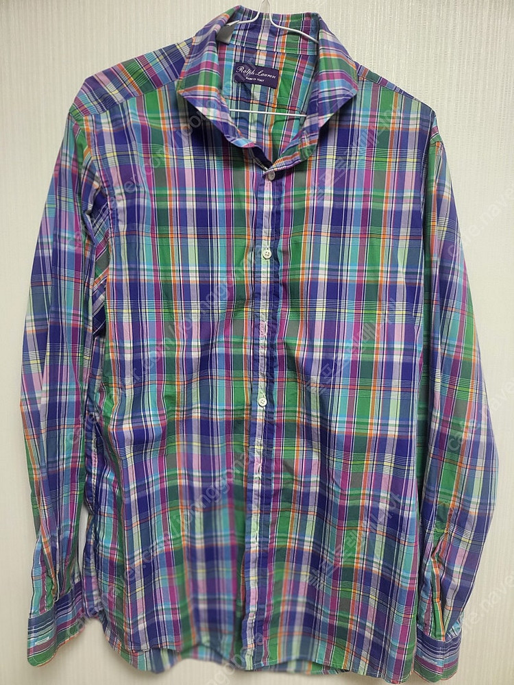 랄프로렌 퍼플라벨 / 체크셔츠 /  16.5(105-110 사이즈) 이미지