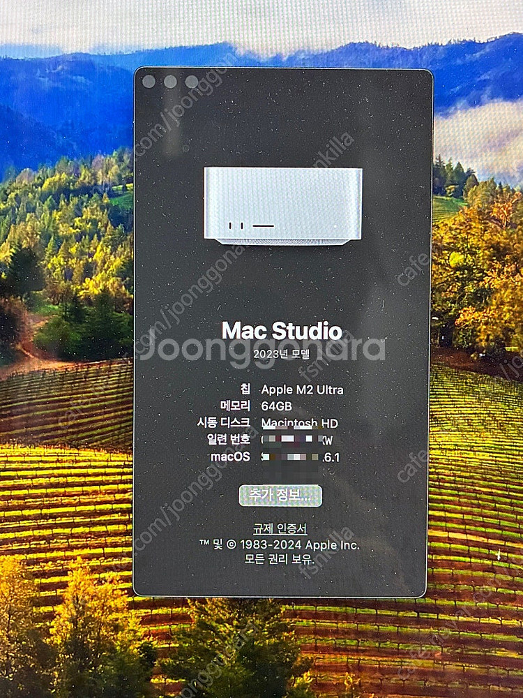 맥스튜디오 m2 ultra 울트라 1tb ram 64g...--4