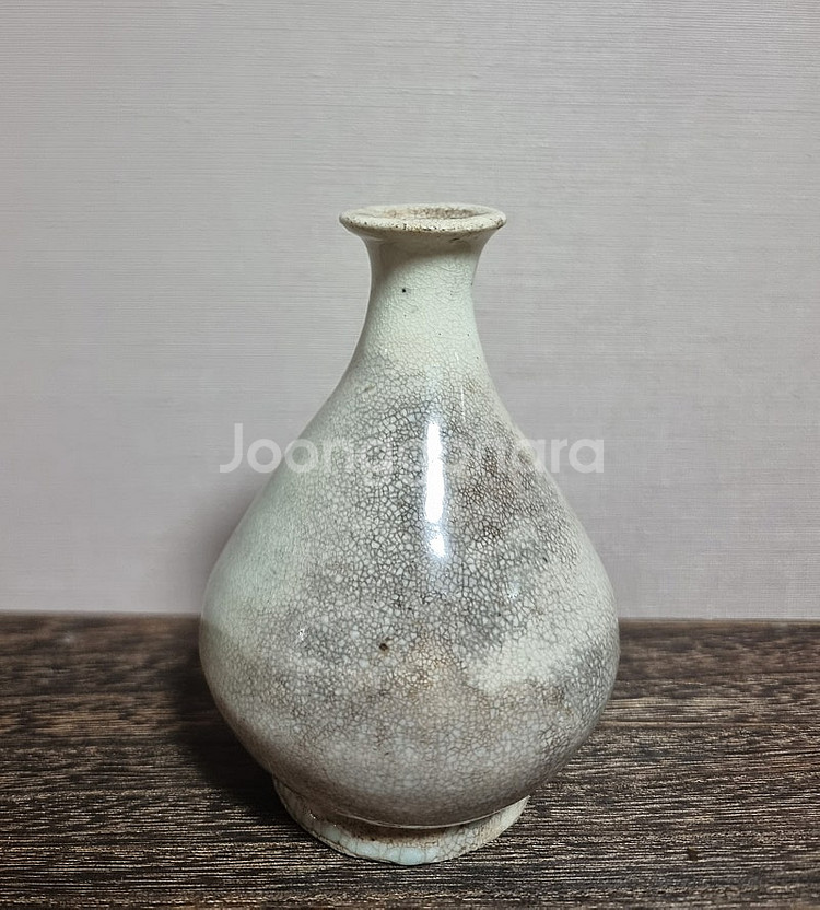골동품 조선시대 초기 조선백자 소병 도쿠리병--0