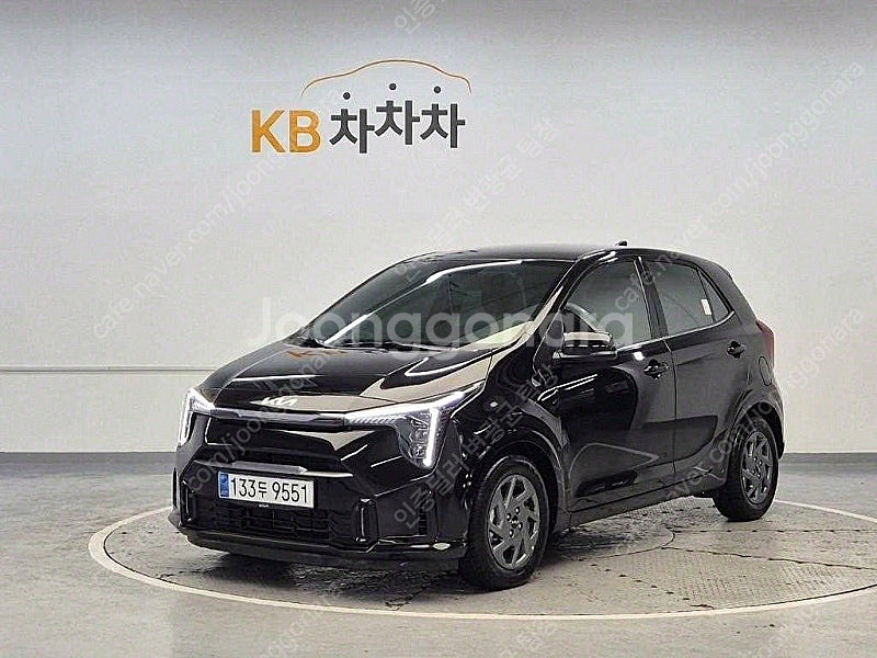 모닝 중고 모닝 더 뉴 모닝 검정색 2024년식 15,...--0