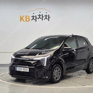 모닝 중고 모닝 더 뉴 모닝 검정색 2024년식 15,849km 1.0 가솔린 프레스티지 중고자동차 매장