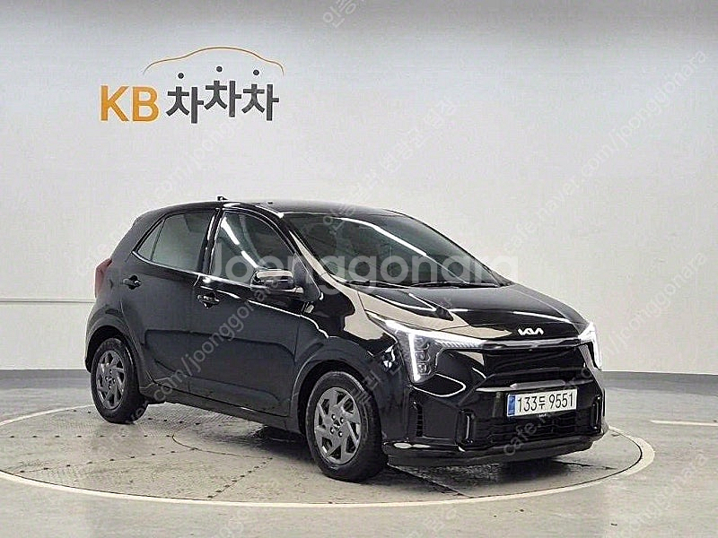 모닝 중고 모닝 더 뉴 모닝 검정색 2024년식 15,...--4