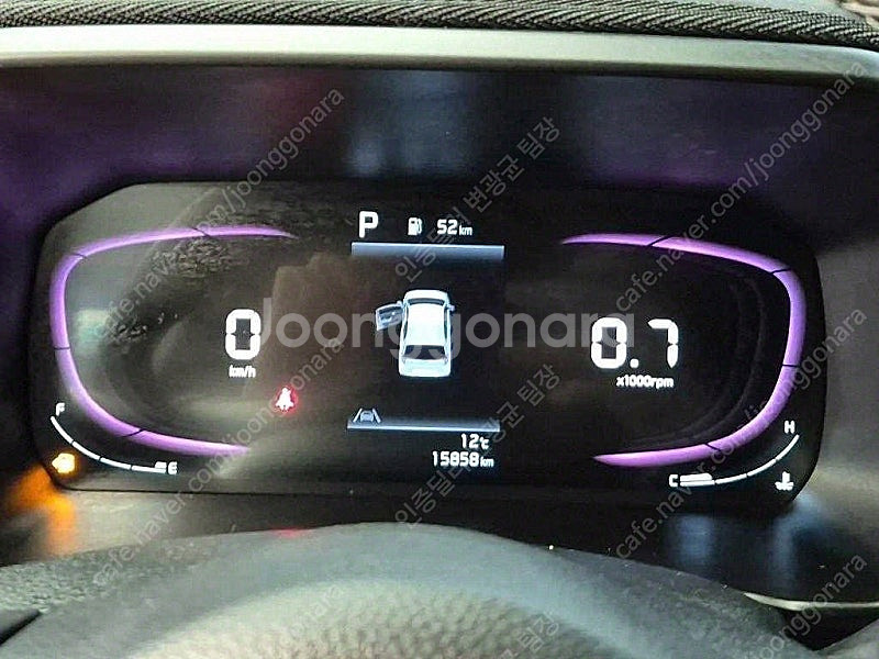 모닝 중고 모닝 더 뉴 모닝 검정색 2024년식 15,...--6