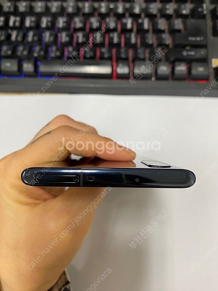 023351 SK 갤럭시노트10 블랙 AA급 256GB...--3