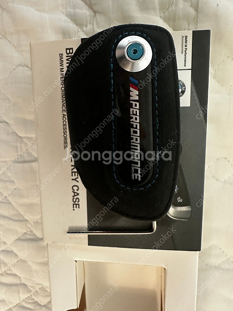 정품 BMW M퍼포먼스 알칸타라 키케이스 팝니다.--1
