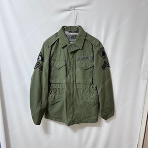 US ARMY 복각 자수 와펜 전투 야상 자켓