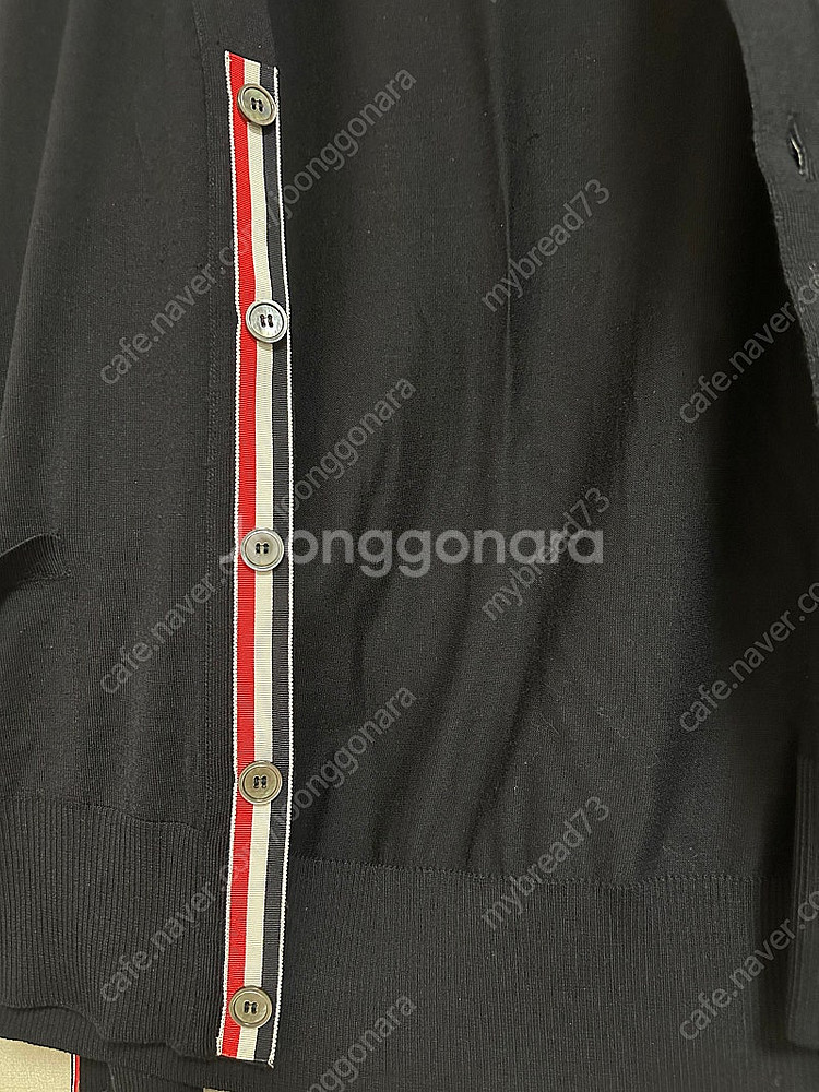 상태좋은 톰브라운 울가디건 네이비 3 size--5