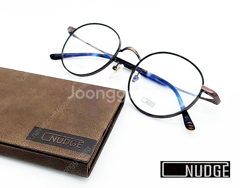 넛지 NUDGE 베타티타늄 브라운 블랙 남자 여자 안경...--3