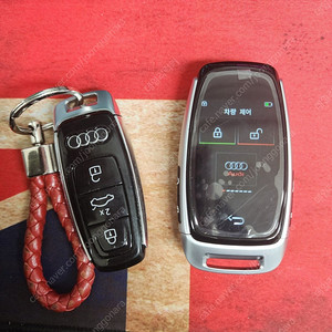 아우디 A4, A5, A6, A7 모든연식 자동차키 분실시 긴급 키복사, 최신형 AUDI 타입 LCD 풀터치 스크린 디스플레이키로 업그레이드 전환 제작