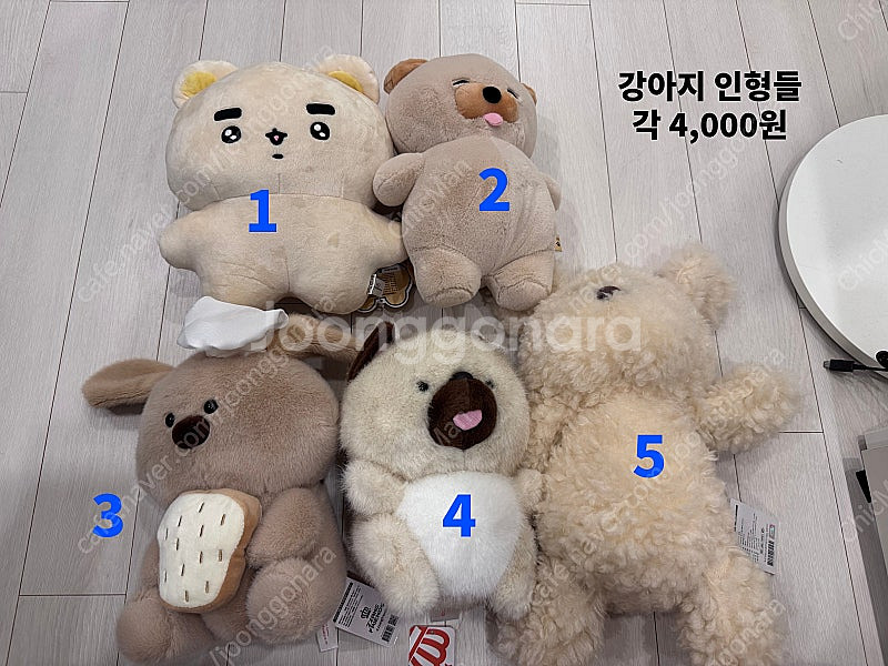 인형뽑기 가방, 담요, 중형인형 다양하게 저렴 판매합니...--4