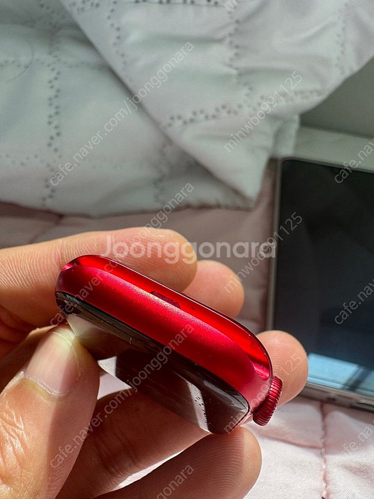 애플워치 8 레드 45mm 셀룰러--6