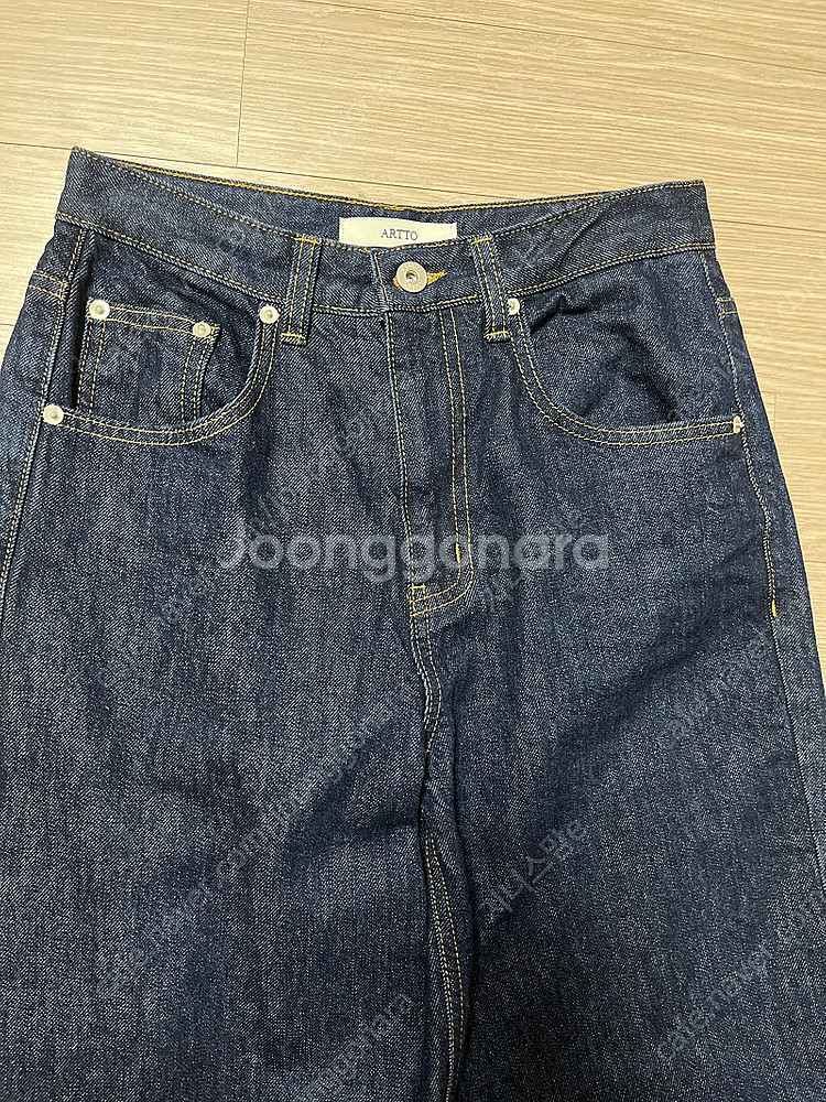 아르토 롤업데님 인디고(1회착용)--1