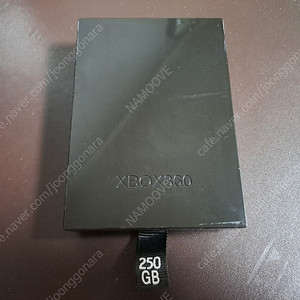 [부산][GS25택배] XBOX360 슬림 전용 하드디스크 250GB 팔아요