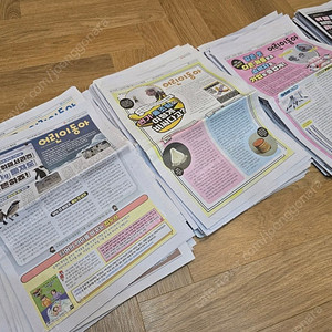 어린이동아 신문 2024년 8월 말~12월 80부