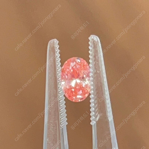0.46캐럿 랩 핑크 다이아몬드 나석