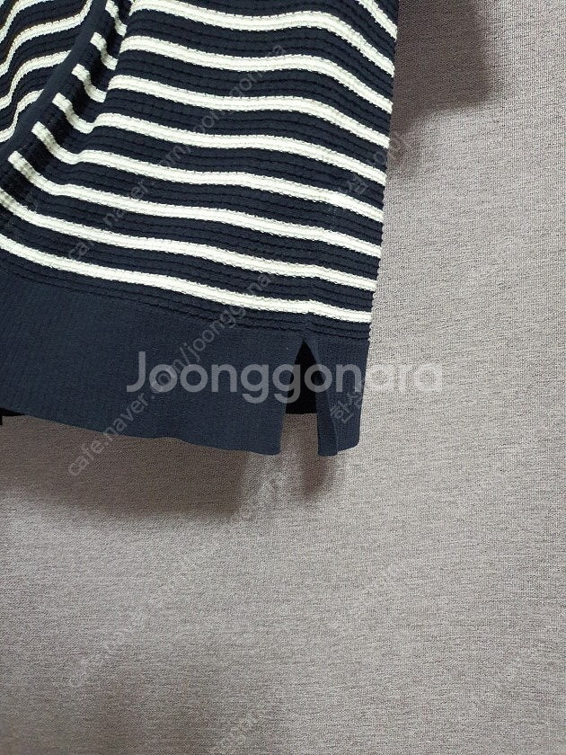 닥스 daks 오픈칼라 니트 탑 90사이즈--7