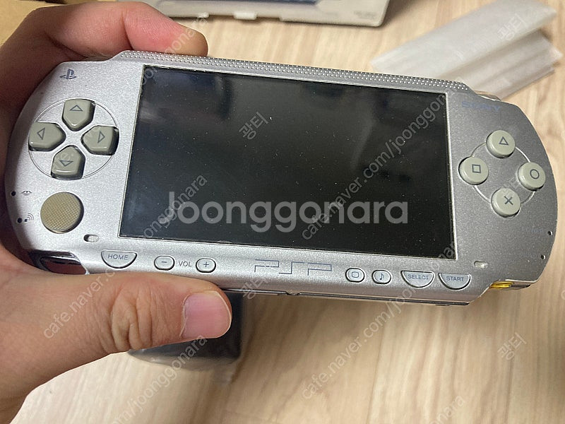 Psp-1000 실버 박스셋--3