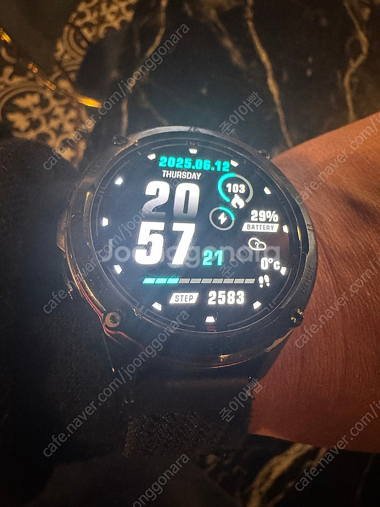 kospet t3울트라 코스펫 탱크 스마트워치 블랙--0