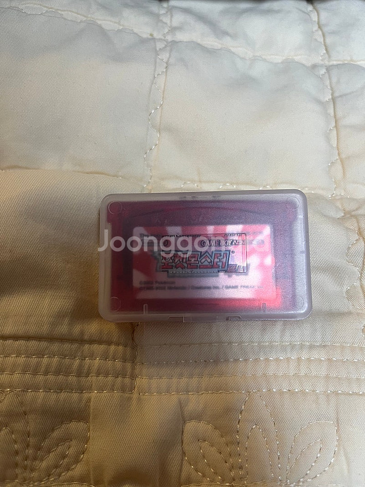 GBA 포켓몬스터 루비 게임팩--0