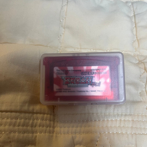 GBA 포켓몬스터 루비 게임팩