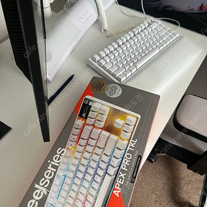 스틸레전드 apex pro gen3 화이트